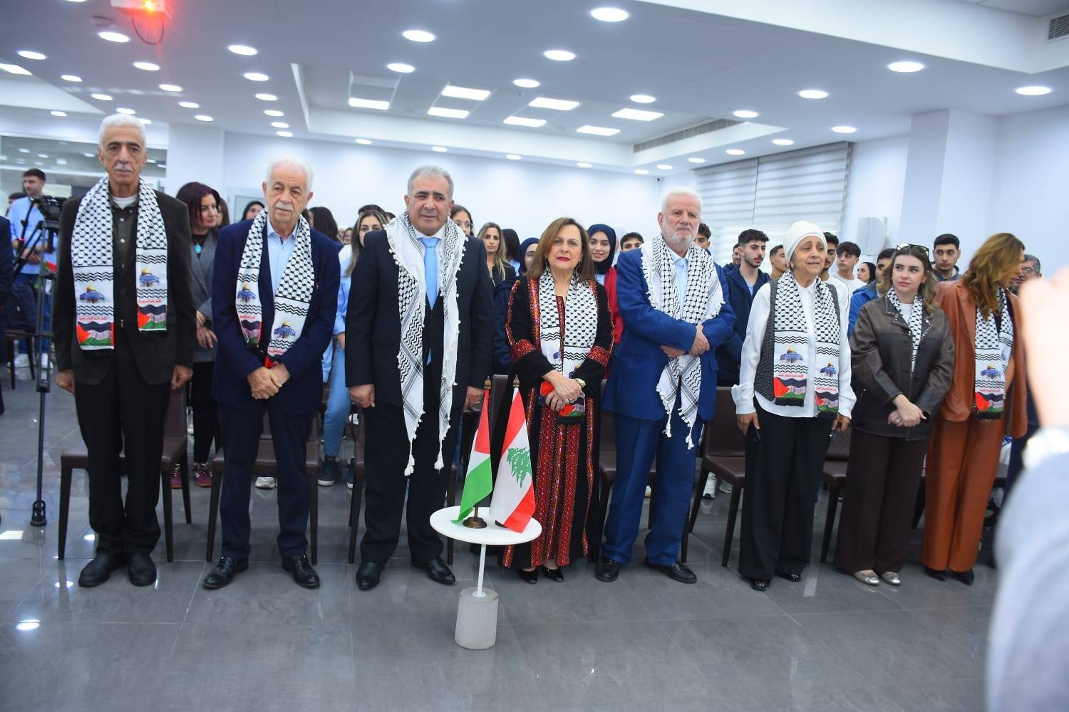 In the presence of the Palestinian Ambassador in Lebanon, the Mouwasat Association commemorates the Day of Solidarity with the Palestinian People and the International Day of People with Disabilities.