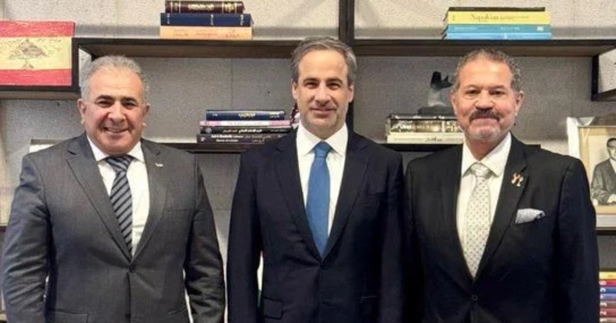 عباس والاسعد يلتقيان النائب ميشيال معوض