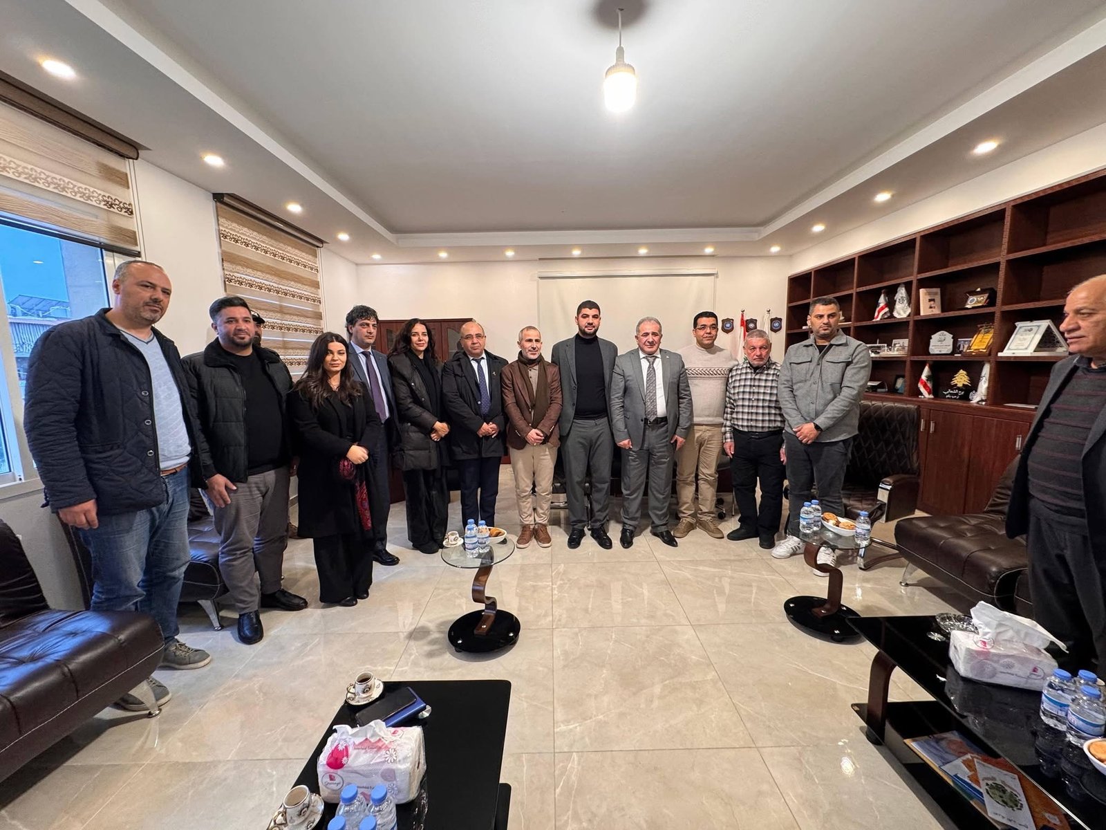 السفير الاسعد يزور بلدية برج الشمالي ويلتقي مجلسها البلدي