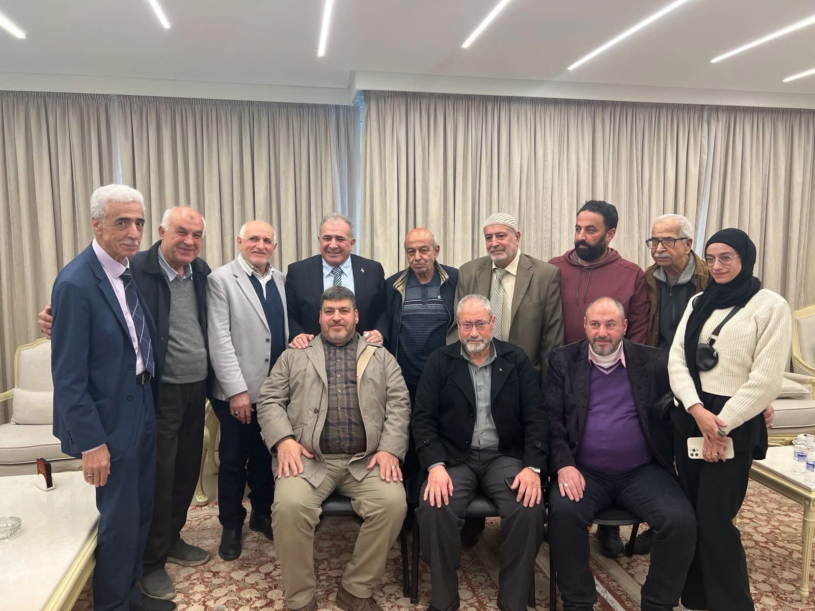 السفير الاسعد يستقبل وفداً من روابط وفعاليات مخيم نهر البارد