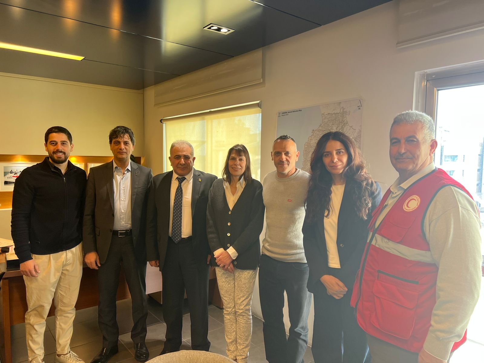 السفير الاسعد يلتقي رئيسة بعثة اللجنة الدولية للصليب الأحمر في لبنان