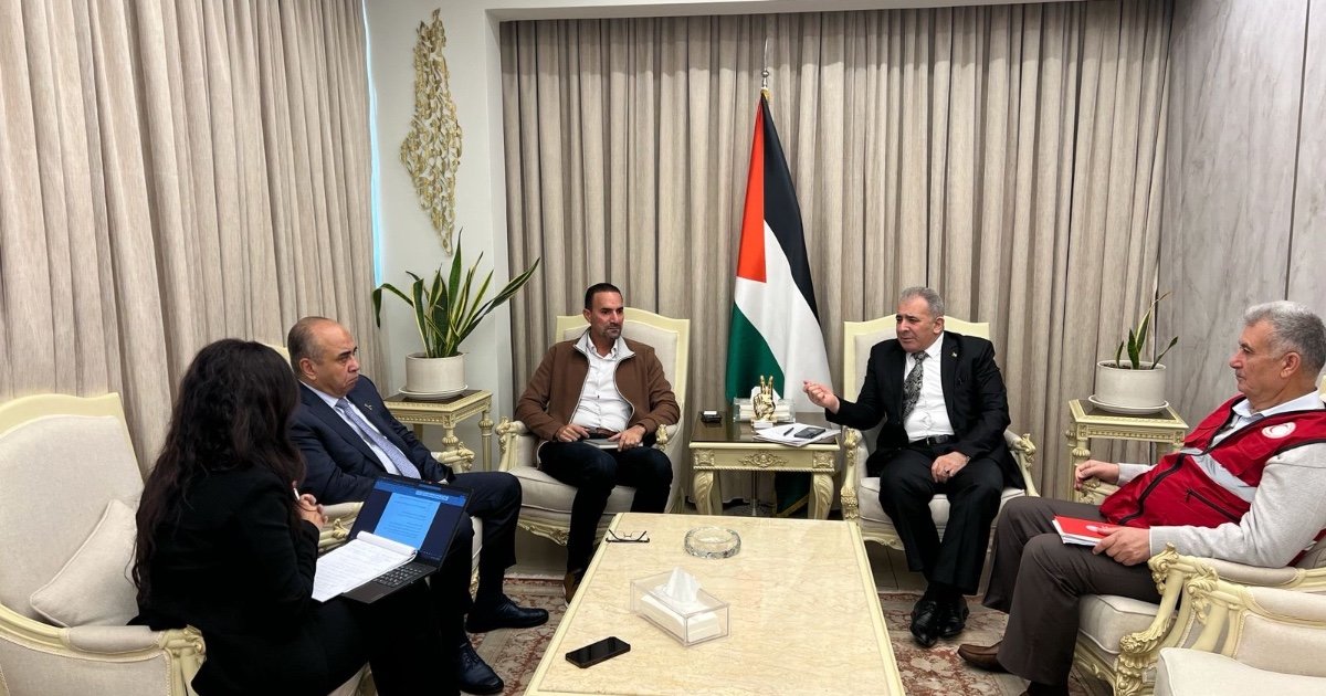 السفير الاسعد يلتقي مدير البرنامج الفلسطيني في منظمة اليونيسيف