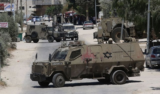 3 إصابات واعتقال مواطن خلال اقتحام الاحتلال نابلس