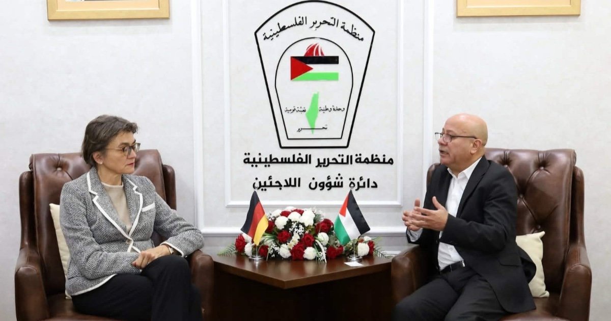 أبو هولي يبحث مع ممثلة ألمانيا تحديات تمويل "الأونروا"