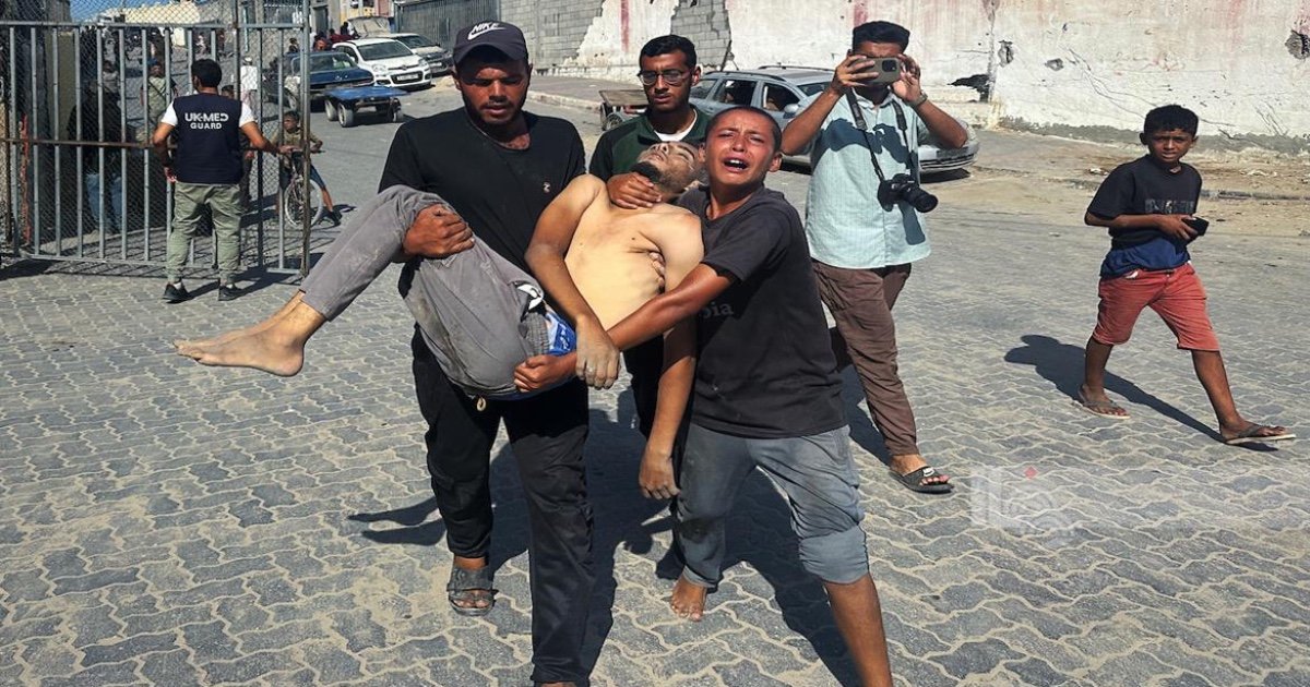 6  شهداء ومصابون في قصف الاحتلال مخيم البريج وخان يونس