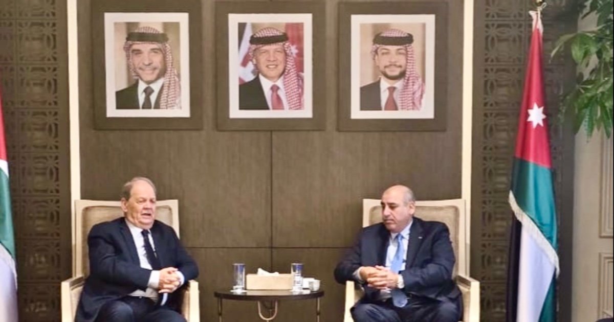 فتوح يبحث مع رئيس النواب الأردني تطورات الأوضاع الفلسطينية