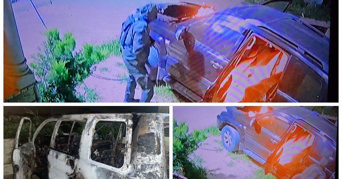مستعمرون يحرقون مركبتين في يطا جنوب الخليل