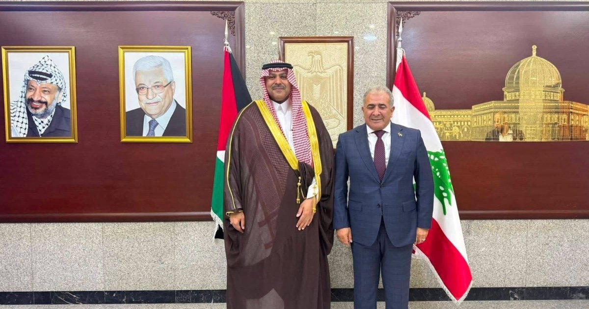 السفير الاسعد يستقبل سفير المملكة العربية السعودية في لبنان