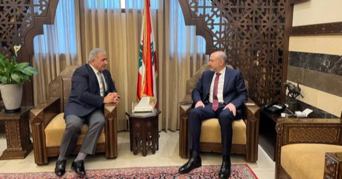 السفير الاسعد يلتقي محافظ لبنان الجنوبي منصور ضو