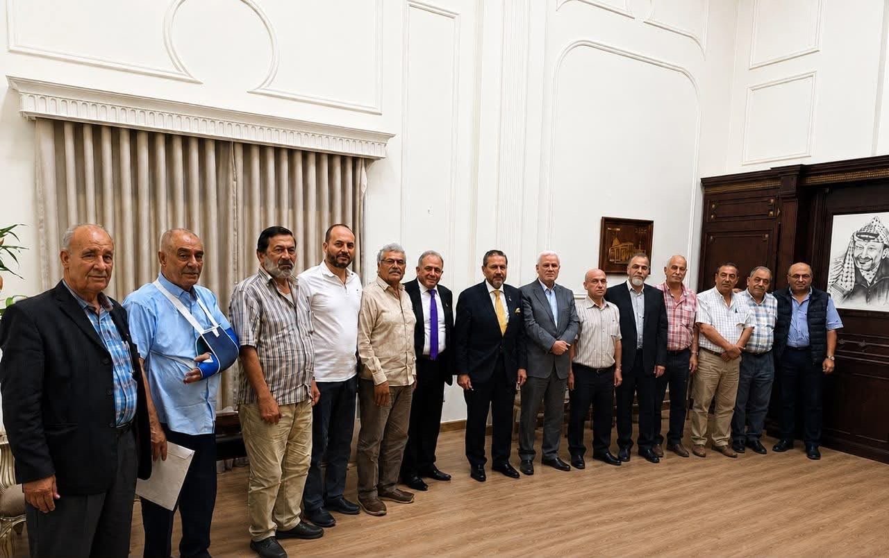 اجتماع لقيادة فصائل المنظمة في لبنان برئاسة ياسر عباس لمتابعة التحضيرات لانتخابات المجلس الوطني