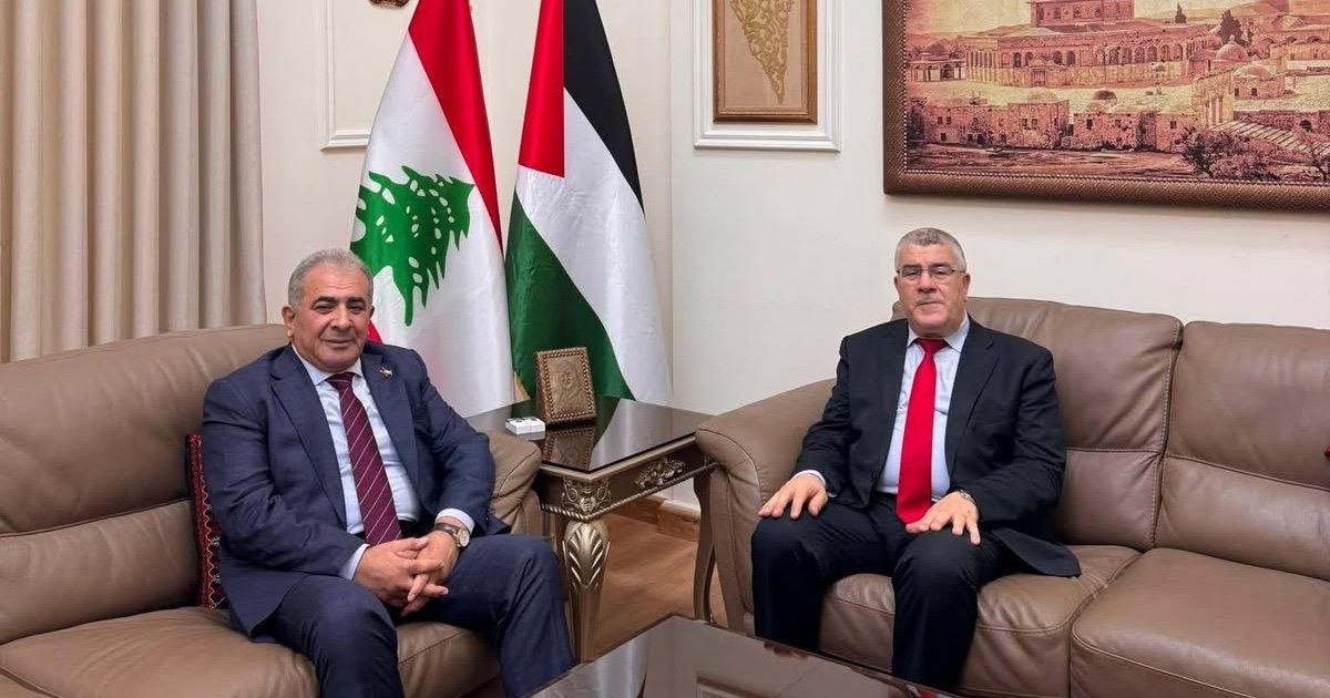 السفير الاسعد يستقبل سفير الجزائر في لبنان