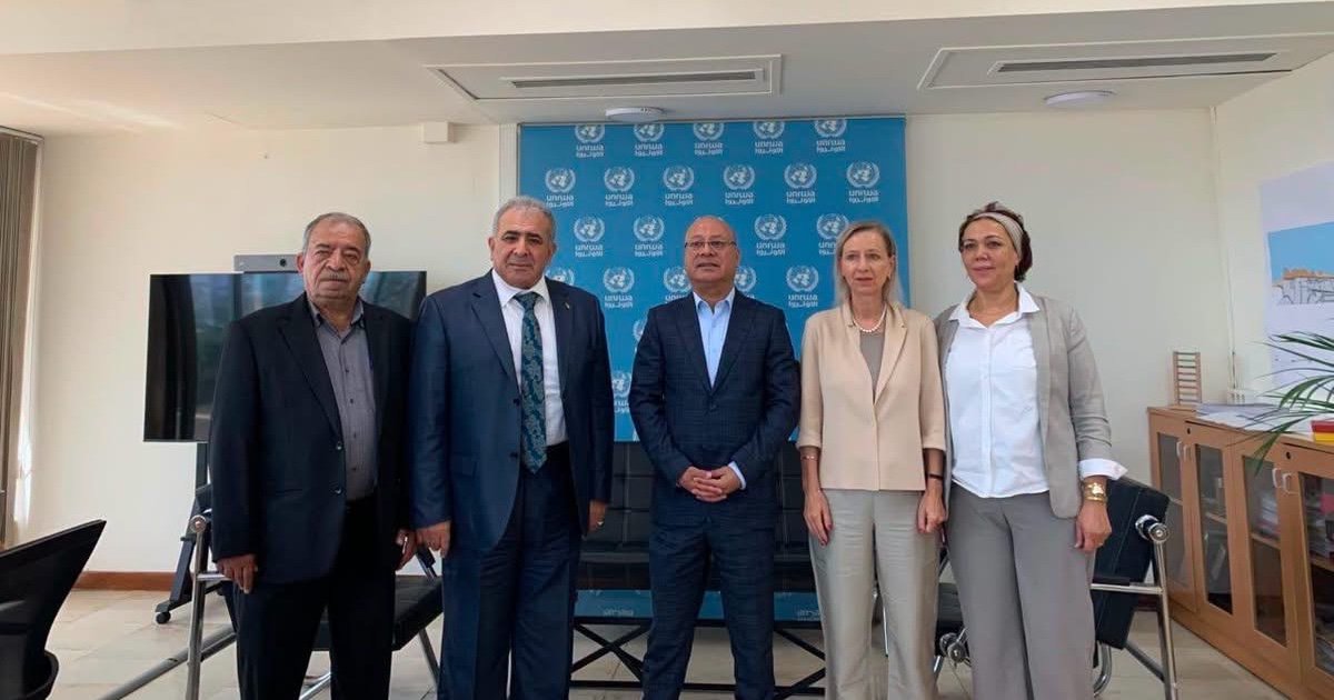 أبو هولي والاسعد يبحثان مع مديرة عمليات الأونروا في لبنان الأزمة المالية وأوضاع اللاجئين ويؤكد ضرورة حماية الخدمات الأساسية