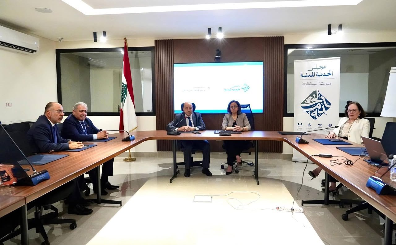 ابو زيد يبحث مع رئيسة مجلس الخدمة المدنية اللبناني سبل تعزيز التعاون