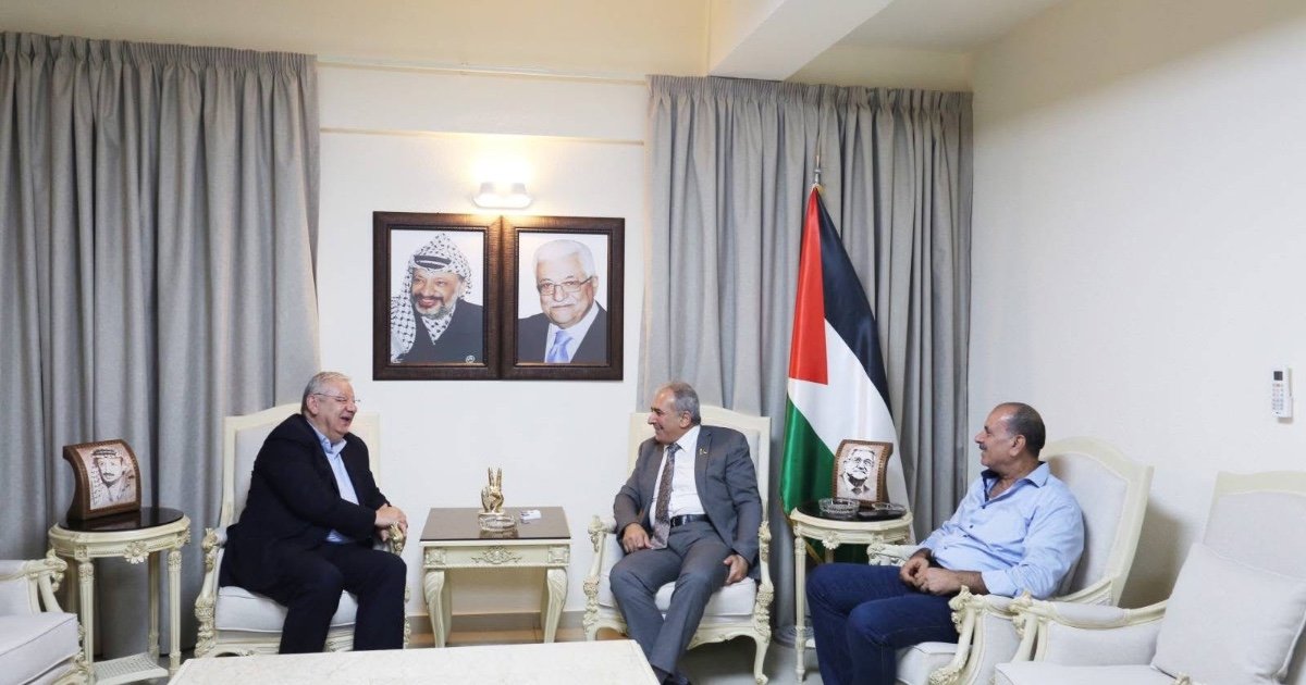 السفير الأسعد يستقبل رئيس تحرير موقع بيروت للأخبار مبارك بيضون والكاتب الصحفي عصام الحلبي