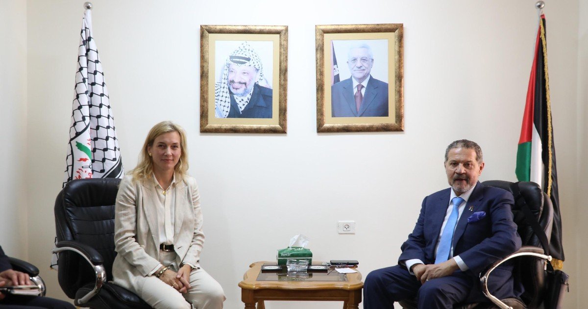 ياسر عباس يبحث مع نائبة رئيس كتلة الحزب الديمقراطي الاجتماعي في البرلمان الألماني تعزيز العلاقات الثنائية