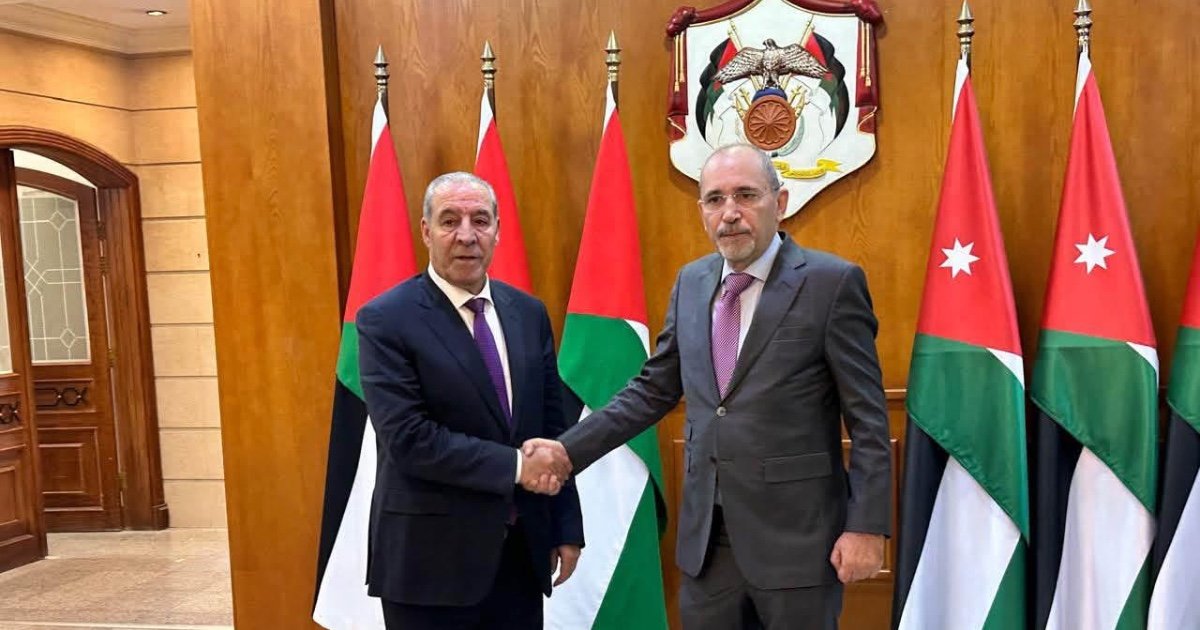 الشيخ يلتقي نائب رئيس الوزراء وزير الخارجية الأردني لبحث تطورات الأوضاع في الأراضي الفلسطينية