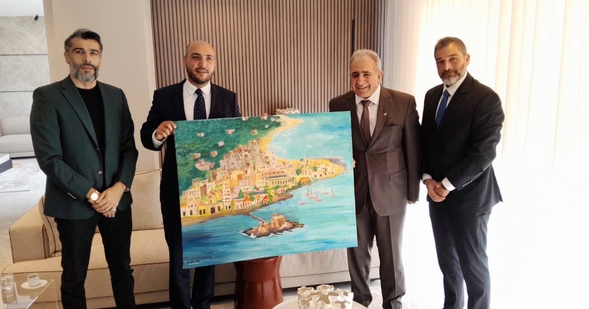 فطور صيداوي على شرف السفير الفلسطيني الدكتور محمد الأسعد في دارة عمر مرجان