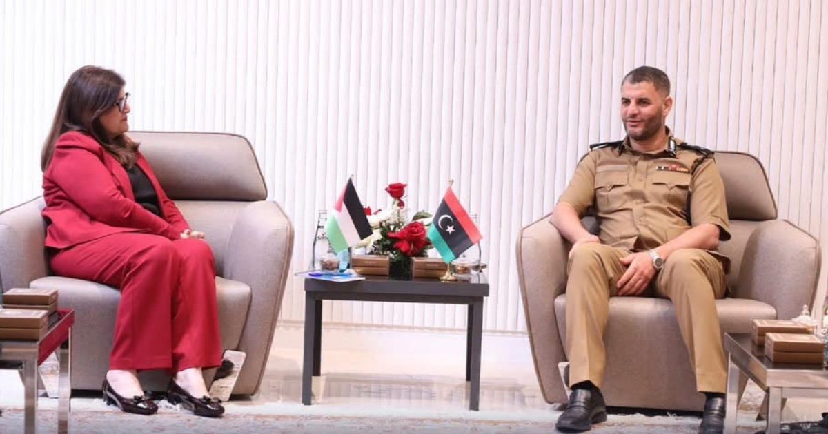 وزيرة الخارجية والمغتربين تلتقي وزير الداخلية الليبية