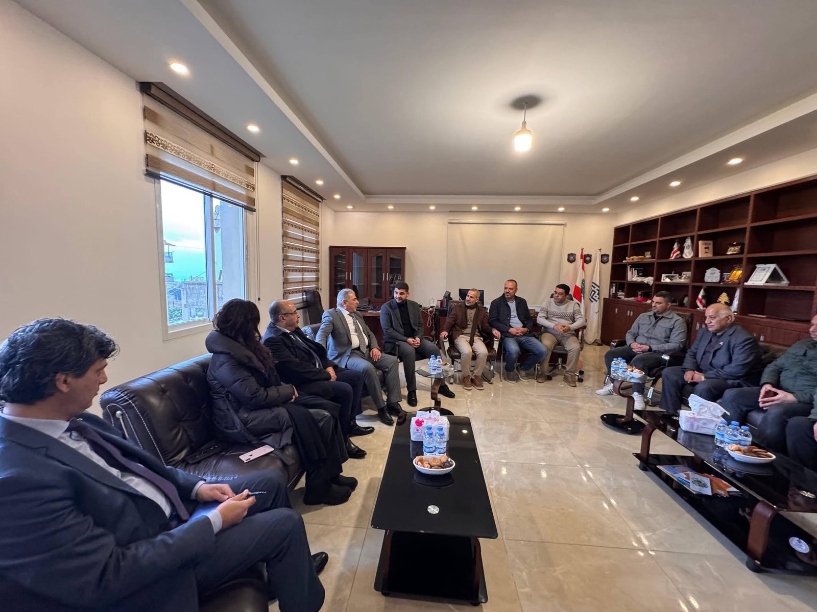 السفير الاسعد يزور بلدية برج الشمالي ويلتقي مجلسها البلدي