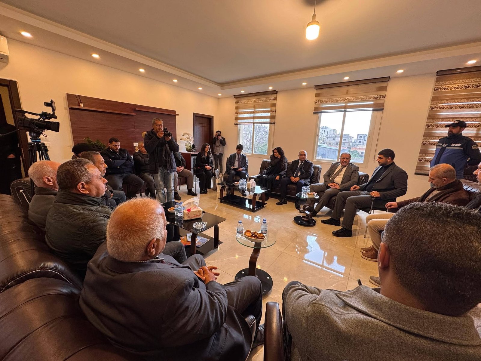 السفير الاسعد يزور بلدية برج الشمالي ويلتقي مجلسها البلدي