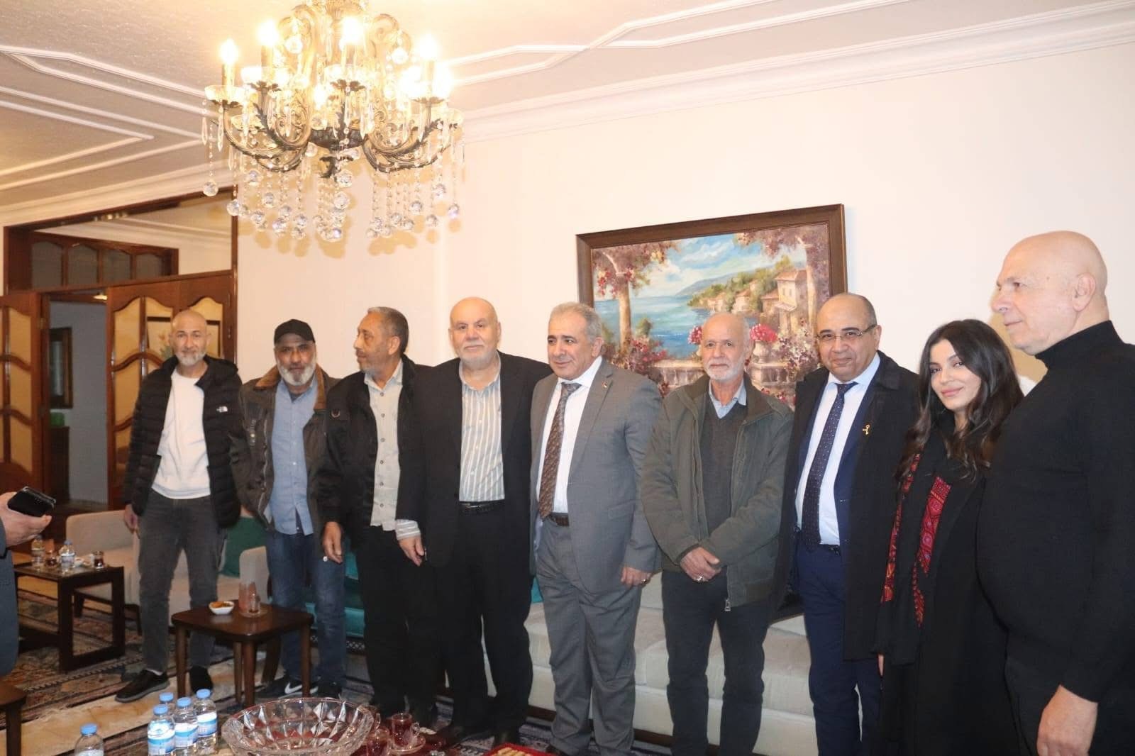 السفير الاسعد يزور رئيس بلدية برج الشمالي السابق مصطفى شعيتلي