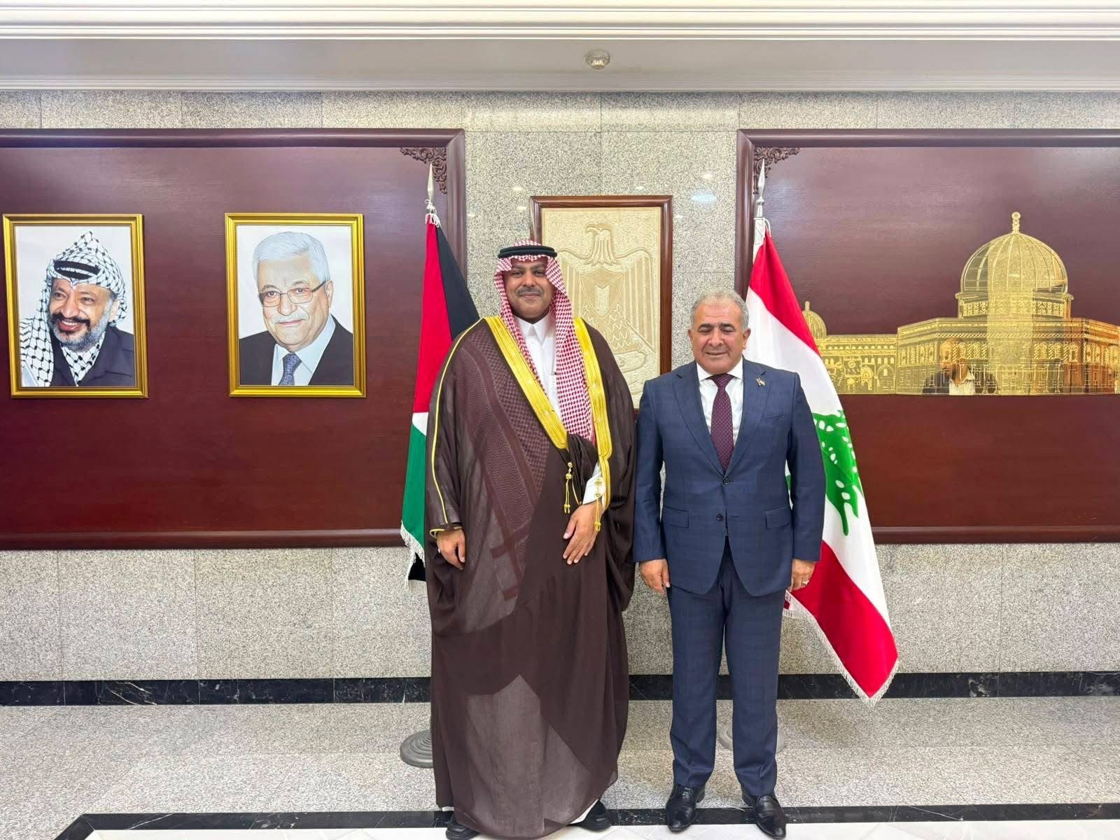 السفير الاسعد يستقبل سفير المملكة العربية السعودية في لبنان Description  English Content  English Title (English) * Description  Cancel                  Add more media after this  Add Media                          Done