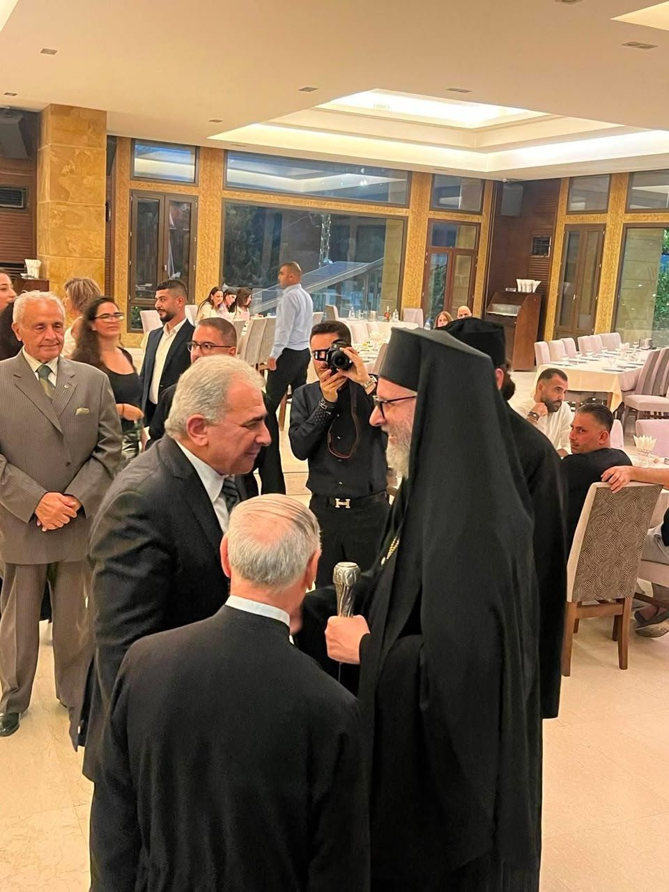 السفير الاسعد يلبي دعوة رعية كنيسة الصعود الإلهي للروم الأرثوذكس