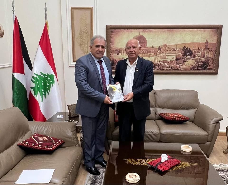 السفير الأسعد يستقبل عضو اللجنة المركزية للجبهة الديمقراطية الأخ عبد الله كامل Description  English Content  English Title (English) * Description  Cancel                  Add more media after this  Add Media                          Done