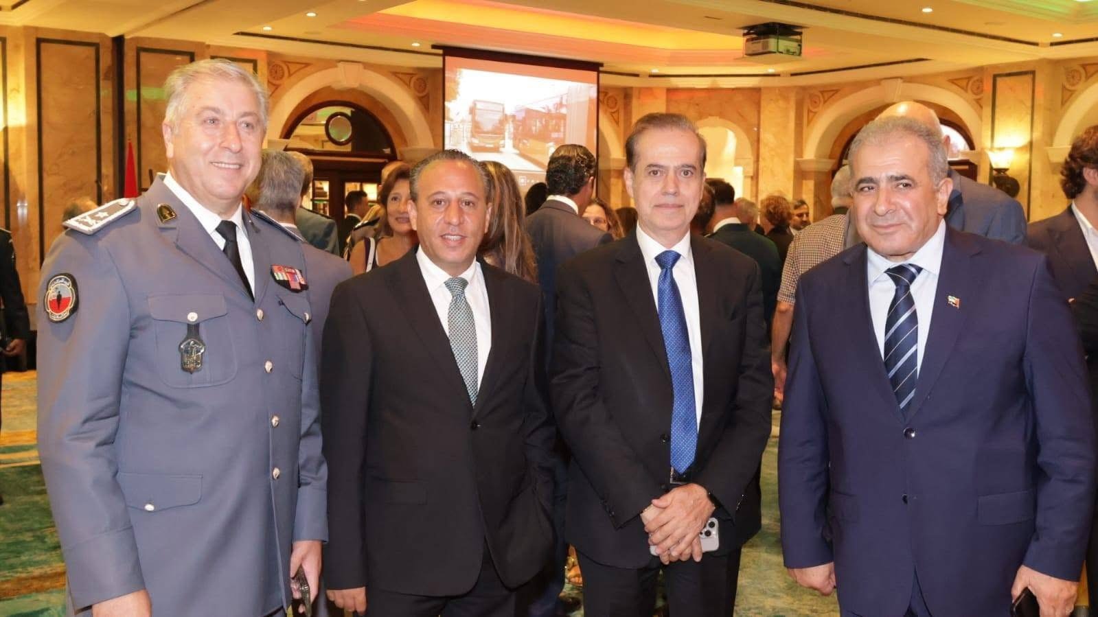 السفير الاسعد يشارك في احتفال السفارة المغربية بمناسبة عيد العرش