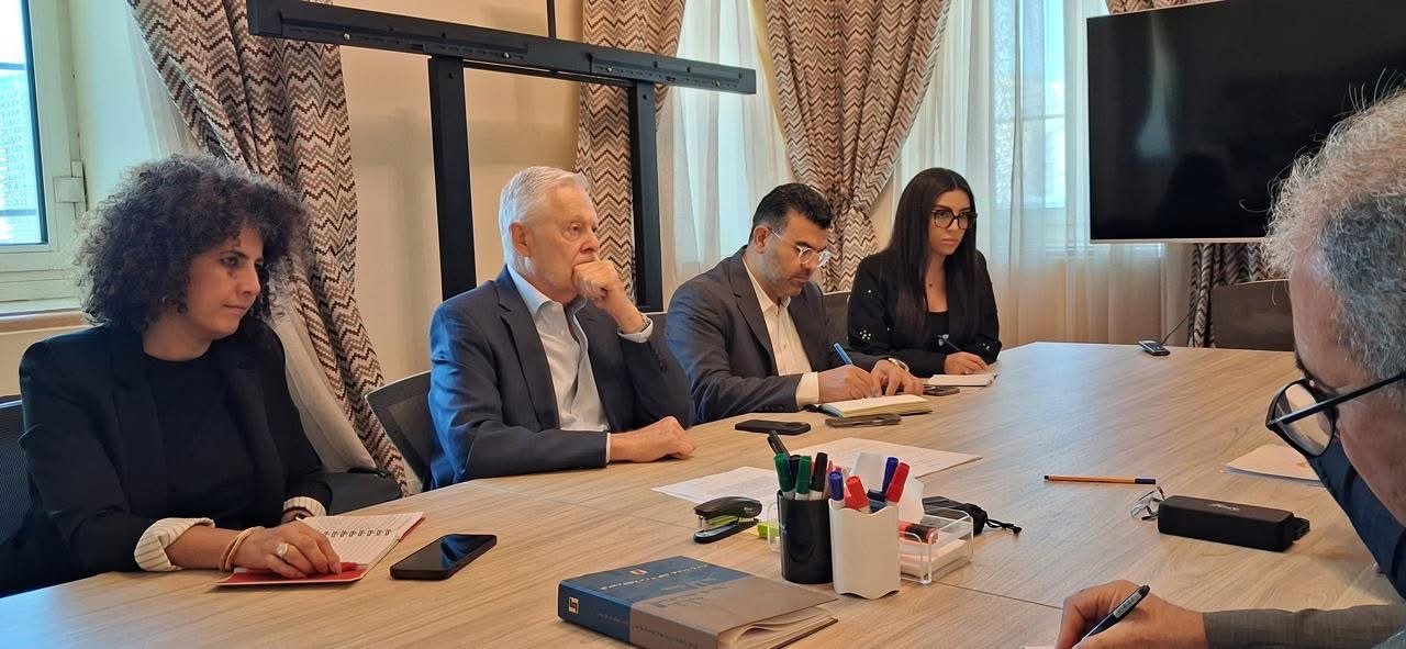 لجنة الحوار اللبناني الفلسطيني تستقبل وفداً فلسطينييا