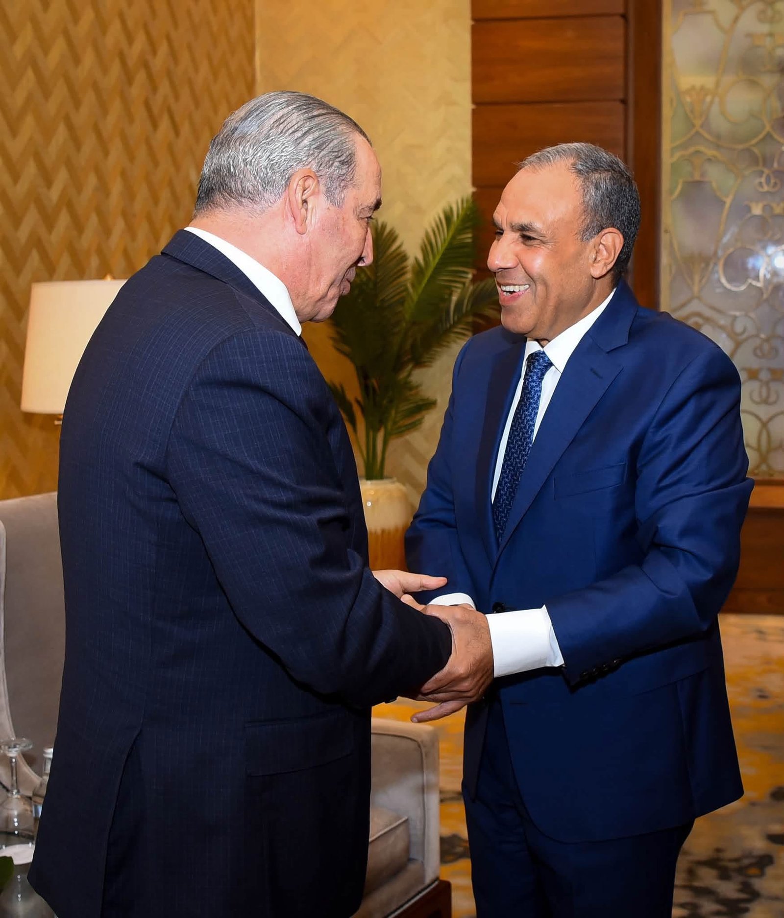 الشيخ يبحث مع وزير الخارجية المصري الأوضاع في فلسطين المحتلة وجهود تنفيذ خطة السلام - Image 5