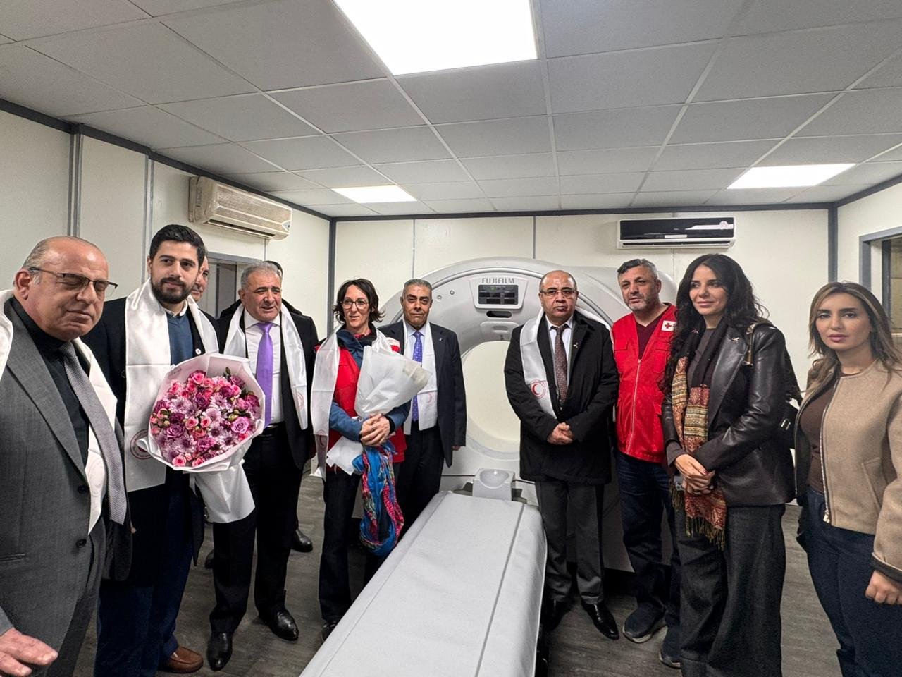 السفير الاسعد يرعى افتتاح قسم التصوير المقطعي في مستشفى الناصرة – برّ الياس