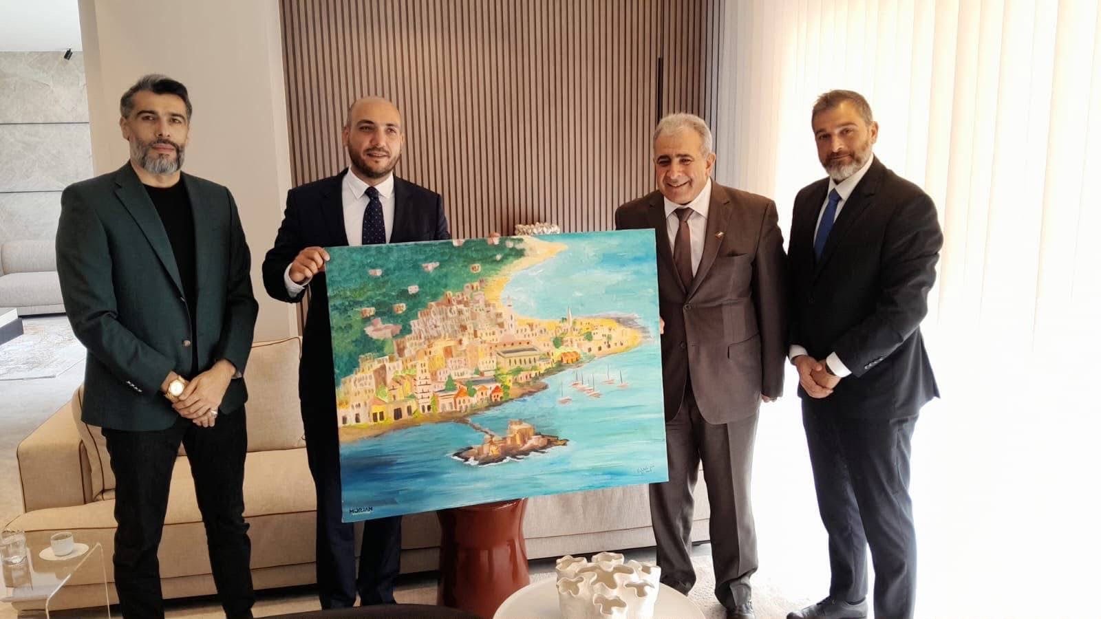 فطور صيداوي على شرف السفير الفلسطيني الدكتور محمد الأسعد في دارة عمر مرجان - Image 4