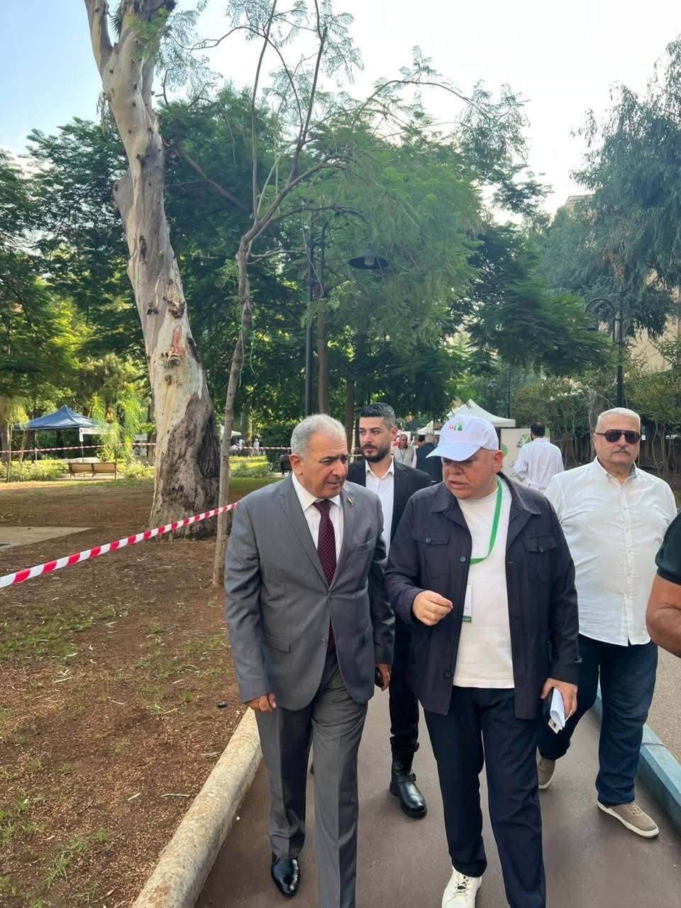 السفير الاسعد يشارك في يوم صحي لجمعية حركة بادر