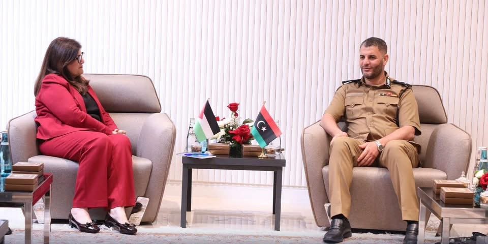وزيرة الخارجية والمغتربين تلتقي وزير الداخلية الليبية