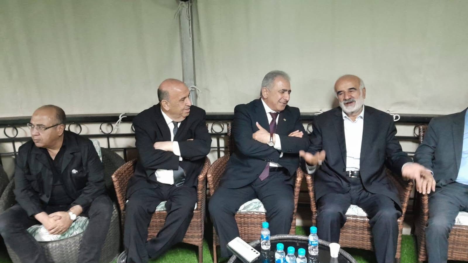 السفير الاسعد يعزي برحيل احمد حسن دنش في بلدته الغازية - Image 4