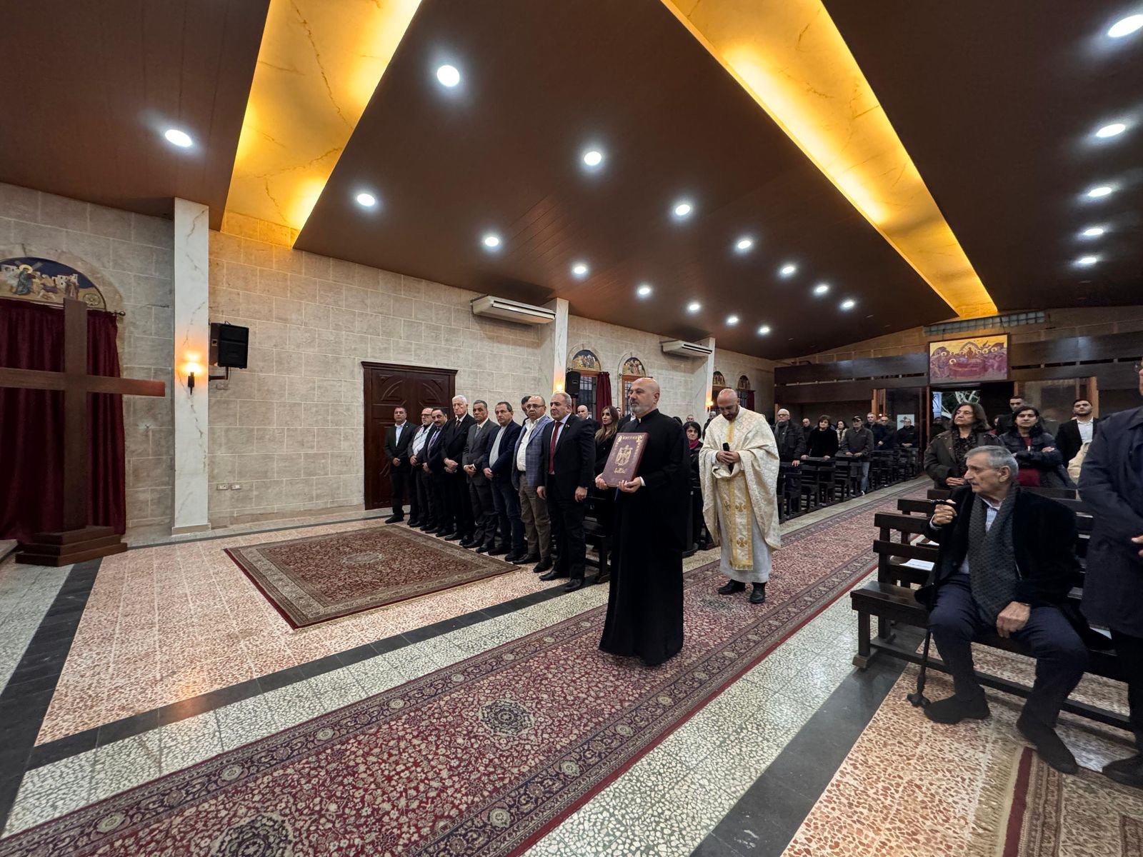 برعاية السفير الاسعد: قداس وجناز عن روح المطران هيلاريون كبوجي وشهداء الشعبين اللبناني والفلسطيني