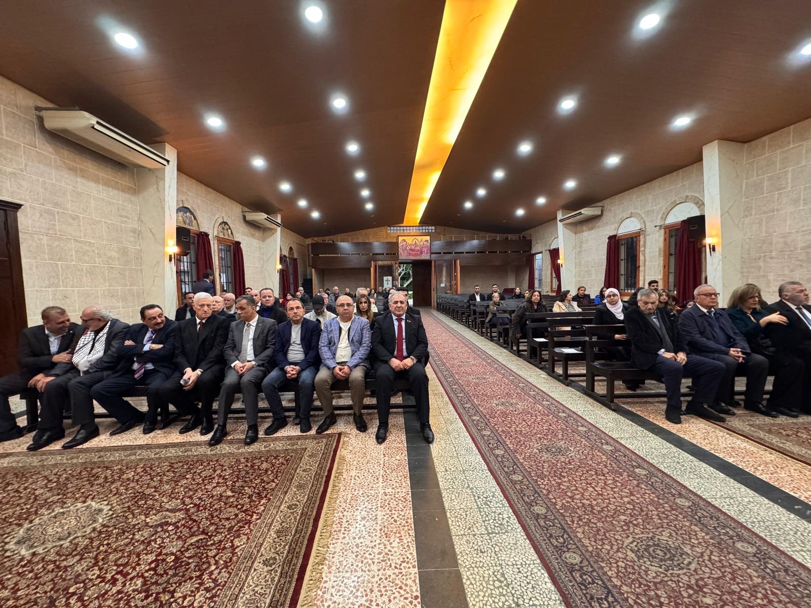 برعاية السفير الاسعد: قداس وجناز عن روح المطران هيلاريون كبوجي وشهداء الشعبين اللبناني والفلسطيني