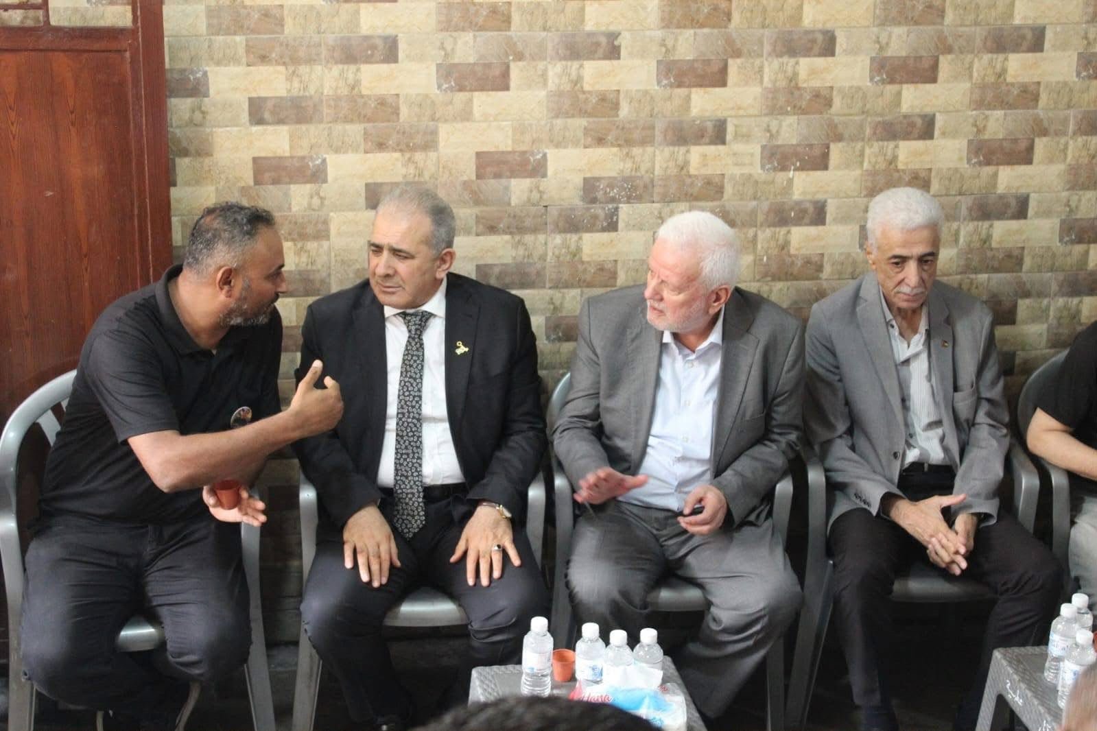 بتوجيهات من الرئيس: السفير الاسعد يعزي عائلة الشهيد علاء الدين النابلسي في مخيم البص جنوب لبنان - Image 10