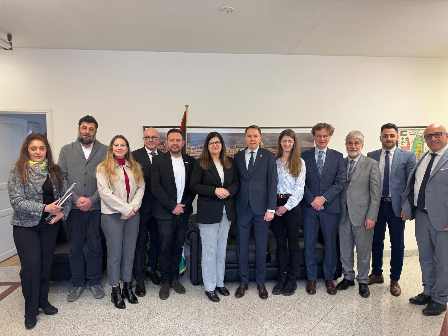 معالي وزيرة الخارجية والمغتربين، د. شاهين تلتقي عدداً من ممثلي المنظمات الدولية الإنسانية