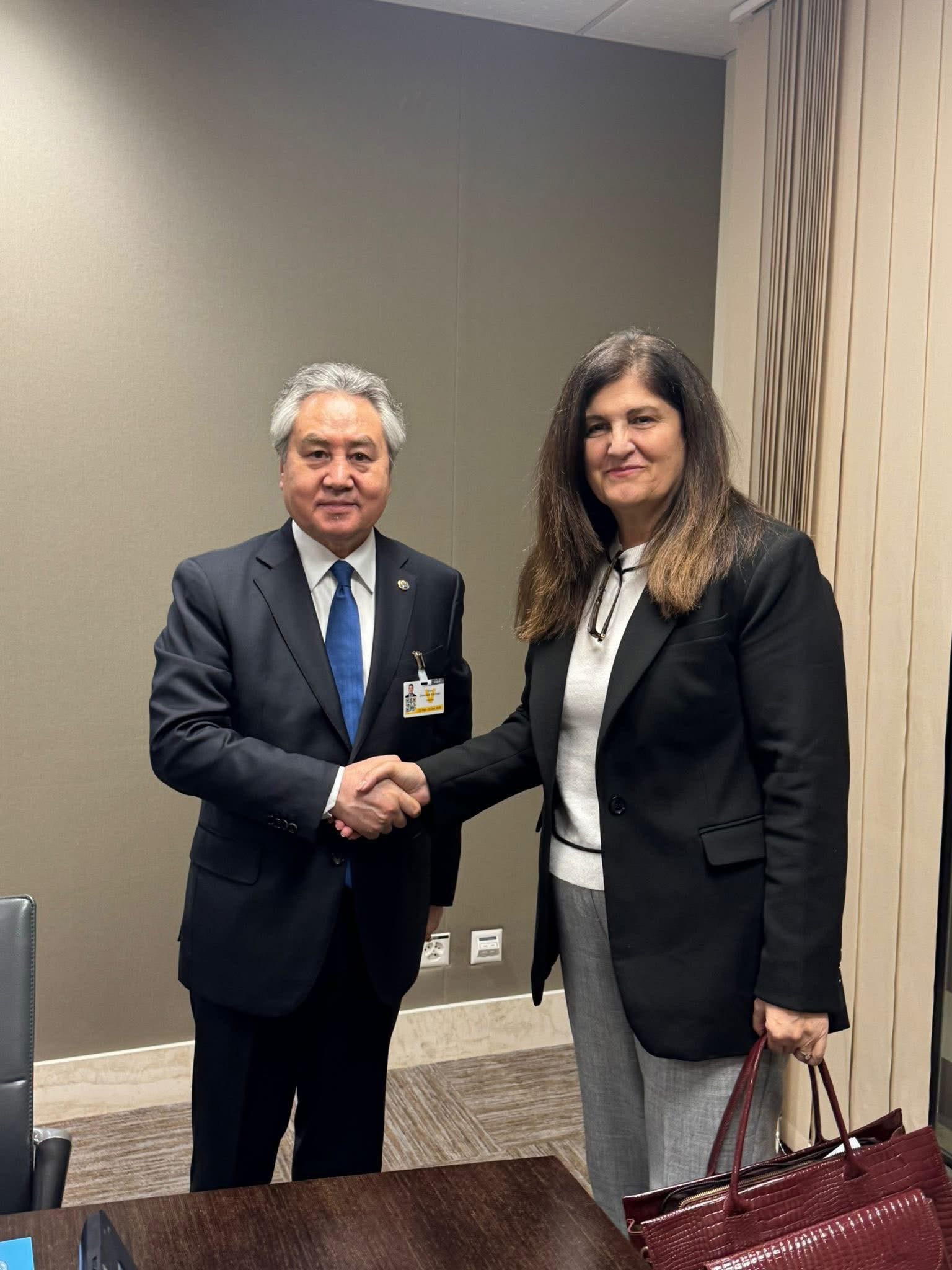 وزيرة الخارجية تعقد عدداً من اللقاءات لبحث الأوضاع في فلسطين وتعزيز الدعم الدولي