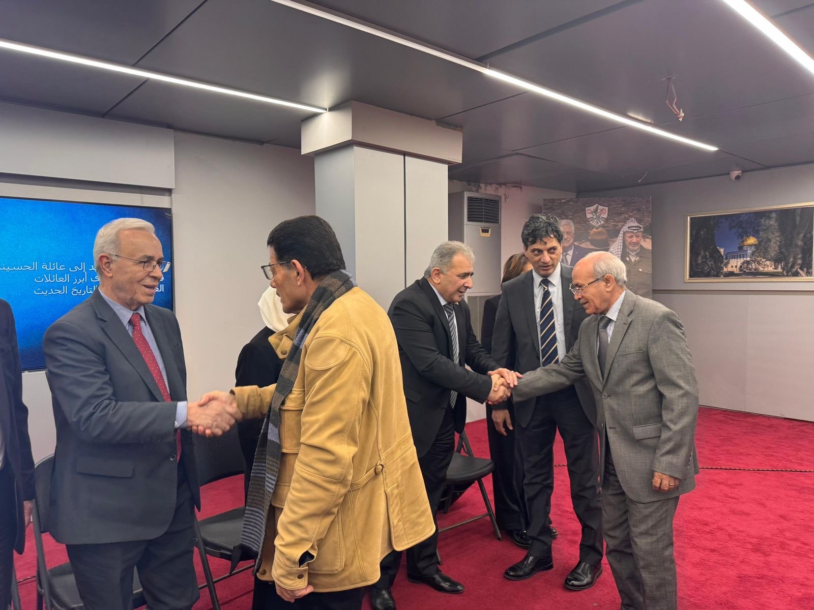 سفارة دولة فلسطين في لبنان تتقبل التعازي بالمناضلة ليلى شهيد