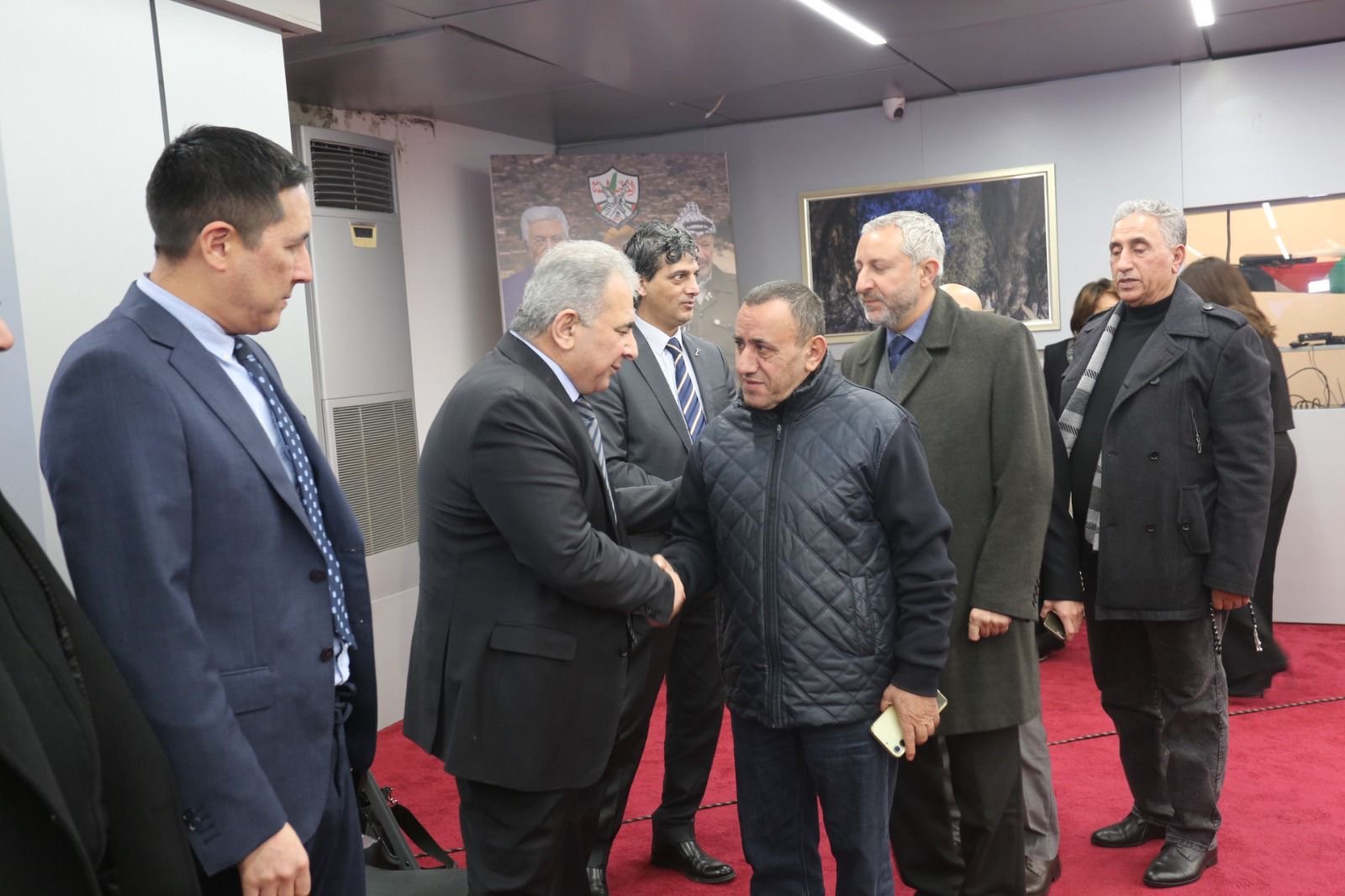 سفارة دولة فلسطين في لبنان تتقبل التعازي بالمناضلة ليلى شهيد