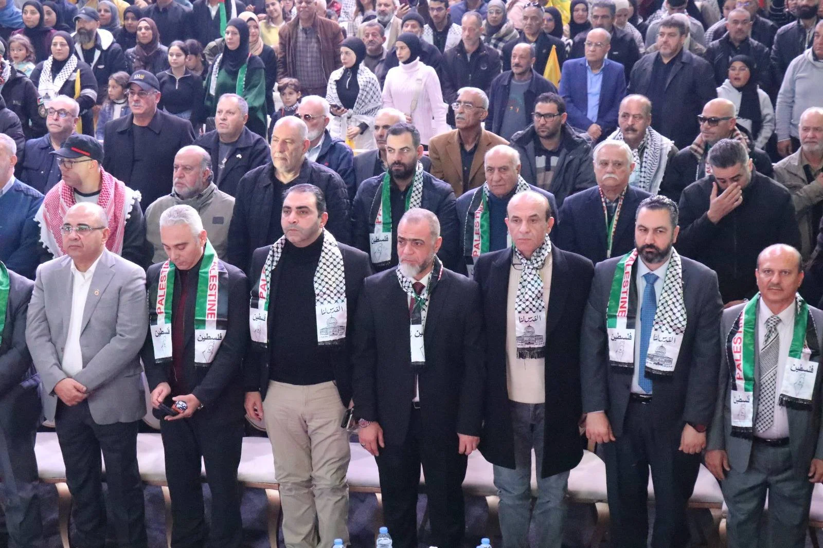 لبنان: اكثر من عشرة الاف من ابناء شعبنا يشاركون في المهرجان المركزي للذكرى الـ61 لانطلاقة الثورة الفلسطينية