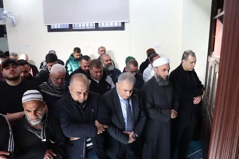 حركة “فتح” تشيع اللواء إياد العينين “أبو علي” في تجمع المعشوق بمشاركة جماهيرية واسعة