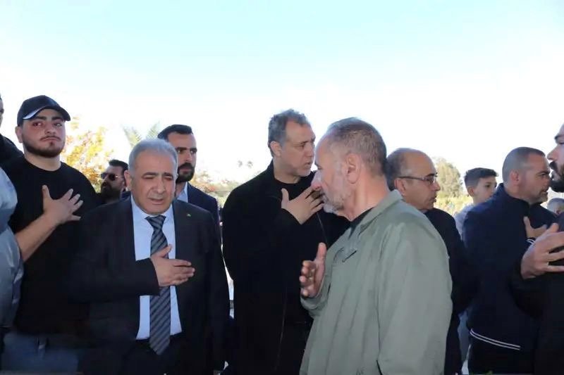 حركة “فتح” تشيع اللواء إياد العينين “أبو علي” في تجمع المعشوق بمشاركة جماهيرية واسعة