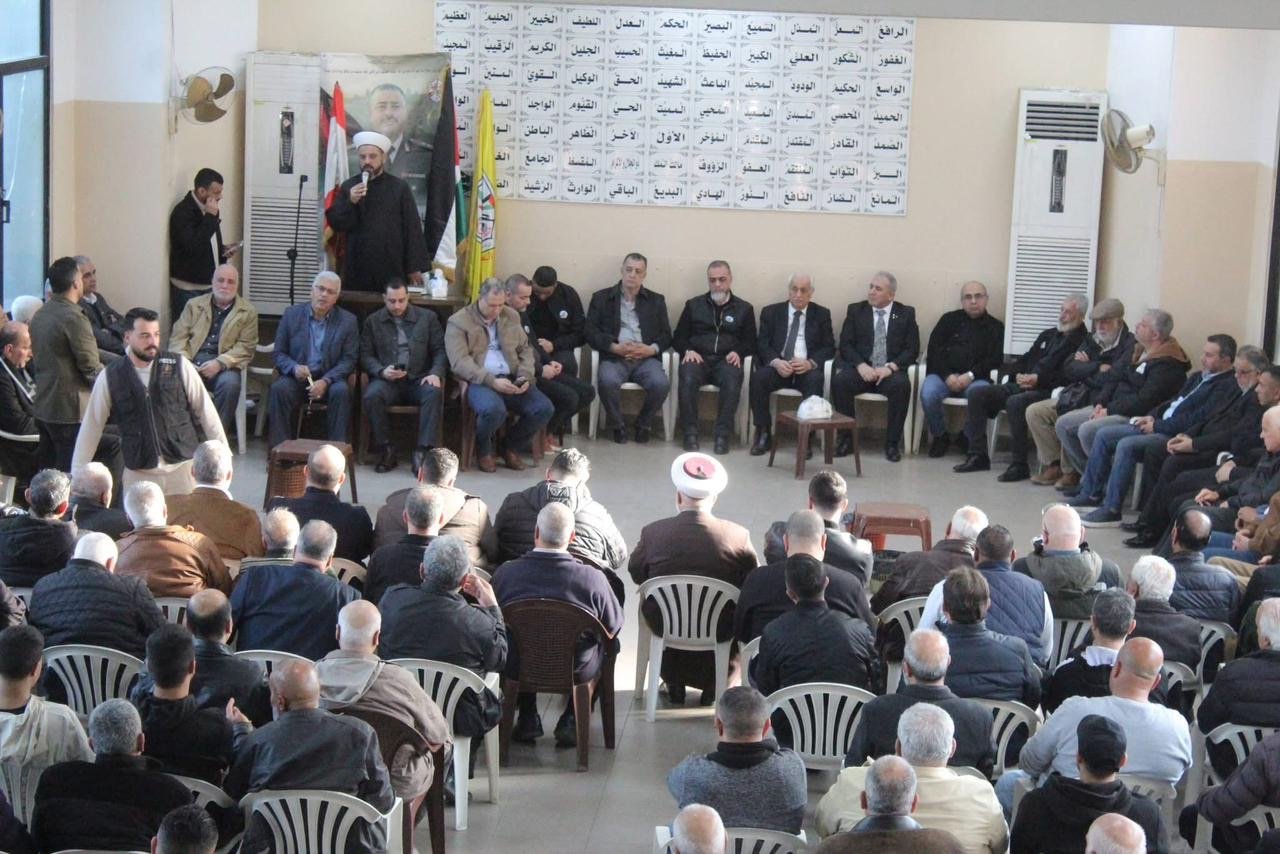 السفير الاسعد في تأبين اللواء اياد العينين: نودع واحدا من أبنائنا الأوفياء الذين أفنوا حياتهم في خدمة فلسطين وقضيتها العادلة