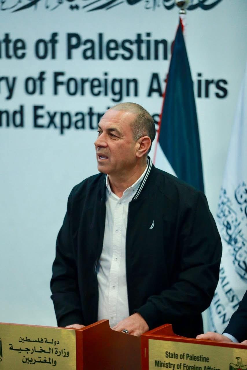 وزيرة الخارجية تطلع السلك الدبلوماسي على تصاعد إرهاب المستوطنين في الضفة الغربية